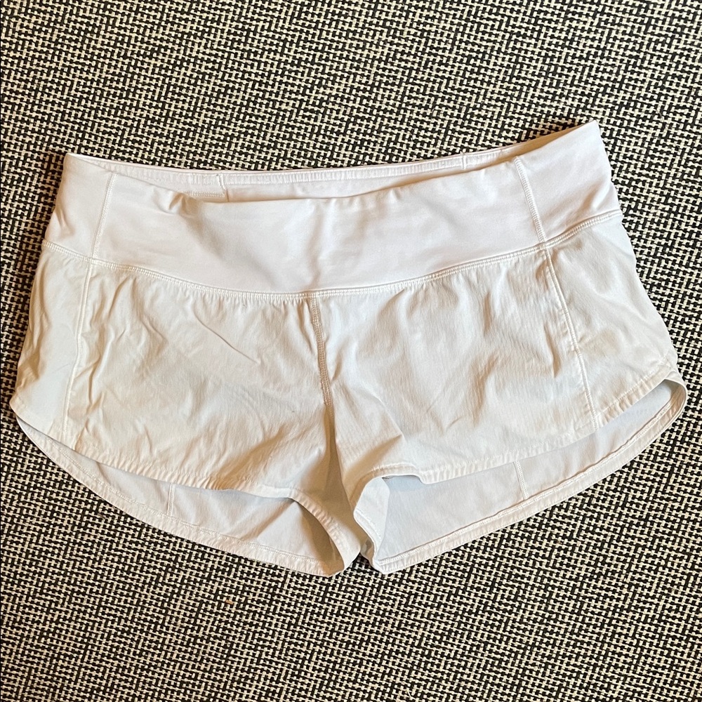 Lululemon Athletica Cream Shorts